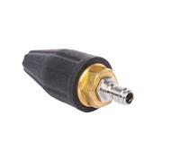 Bolisila Conector rápido de 1/4 pulgadas, boquilla turbo giratoria de 360°, limpieza de alta presión con núcleo de cerámica, cuerpo SS (4000psi035)