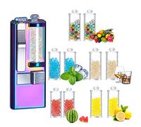 Bolitas De Sabores Para Cigarrillos,1000Pcs Bolitas Sabores/Metal Bead Pusher,accesorios De Cigarrillos Para Esencia De Menta (Combinación A,1000 Uds bolas de sabor + bead pusher)