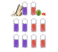 Bolitas De Sabores Para Cigarrillos,1000Pcs Bolitas Sabores/Metal Bead Pusher,accesorios De Cigarrillos Para Esencia De Menta (Helado de Vainilla + Sandía,1000 bolas de sabor.)
