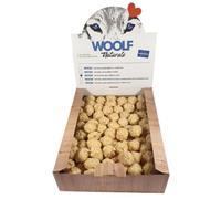 Bolitas Perros - Sabor Ternera Y Pulmón - Dog Treats Naturales Digestivos - Snacks Salud Intestinal - con Probióticos L-Carnitina Glucosamina Condroitina - Caja 150 Uds - Woolf Naturals