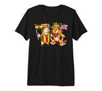 Bolivia Inglaterra Reino Unido Raíces bolivianas británicas Camiseta Premium