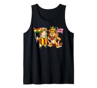 Bolivia Inglaterra Reino Unido Raíces bolivianas británicas Camiseta sin Mangas