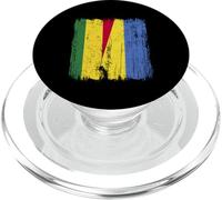 Bolivia Ucrania Media Bandera Patrimonio Ucraniano Boliviano PopSockets PopGrip para MagSafe