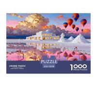 Boliviano Salar De Uyuni Espejo Lluvioso Puzzle De Madera Impermeable Puzzles De 1000 Piezas Regalos para Adultos Desafiante Y Estimulante Rompecabezas Juegos Desafiantes