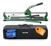 BOLKERS® ProCut S 600 cortadora de azulejos - corta azulejos 600mm de longitud de corte - precisión con la rueda de corte de carburo de tungsteno con rodamiento de bolas - con sello magnético
