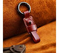 BOLLAER - Llavero de piel de lujo para llaves de coche, llavero de coche para Porsche, Audi, Mercedes, BMW, Cadillac, Lexus Ford, el mejor regalo para hombre y mujer