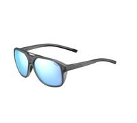 Bolle - Arcadia, Black Frost, Sky Blue Polarized, Large, Sunglasses, Unisex, Adult