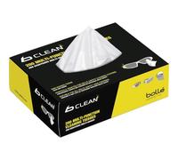 Bolle Caja de pañuelos multifuncionales 200 pañuelos antibacterianos y antiestáticos para gafas de limpieza de lentes sin alcohol ni silicona - I Caja de pañuelos