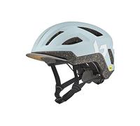 bollé Eco React MIPS Casco de Bicicleta, Unisex Adulto, Blue Matte, 52-55cm