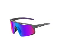 Bollé - Gafas de sol - Speedchaser Titanium Matte - Volt Ultraviolet de Nylon - Gris Gris one size
