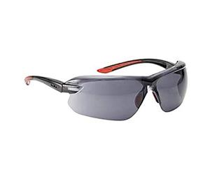 Bollé IRIPSF Iri-s - Gafas protectoras (talla única), color negro y rojo