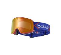 Bollé - Máscaras de esquí - Nevada Alexis Pinturault Signature Series - Phantom Fire Red - Azul Azul one size