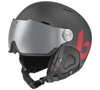 Bollé - Might Visor, Rojo Titanio Mate, marrón Gun Cat 2, Talla Mediana, Cascos de Nieve, Unisex, Adulto