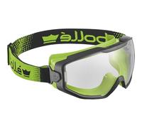BOLLE Montura en PC/TPR Negro/Verde estanca, para usuarios, ideal para uso diario, con negro