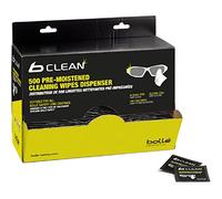 bollé - Paquete de 500 toallitas de Limpieza para Gafas y Gafas de Seguridad, sin Alcohol ni Silicona, Equipo de protección Personal EPP, Ropa de Trabajo, Gafas de protección Ocular, 1 Paquete de 500