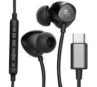 Bolle&Raven Thore V100 - Auriculares intraurculares USB C con micrófono y Control de Volumen para Note 10/10 Plus/Google Pixel 2/3/4/XL Negro