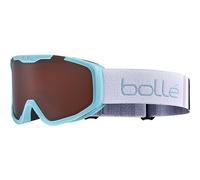 bollé - ROCKET Blue & White Matte - Rosy Bronze Cat 3, Gafas de esquí, Small, Junior Unisex
