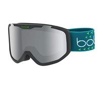 Bollé - Rocket Plus Black Green Matte Black Chrome Cat 3, Gafas De Esquí, Medium, Junior Unisex
