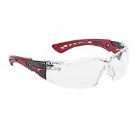 Bollé rushppsio talla única "Rush + - Gafas de seguridad, color naranja/negro