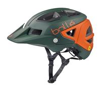 BOLLÉ Trackdown MIPS Casco, Adultos Unisex, Green Orange, L