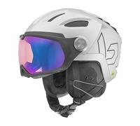 Bollé - V-Ryft MIPS, White Pearl Shiny, Phantom Blue Cat 1 to 3, Small, Unisex, Adult