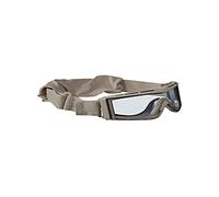 Bolle X810 - X810 - Montura arena PC+ TPR - Lente transparente de policarbonato PLATINUM antirrayado/antivaho - Funda de microfibra - Estuche molle color canela