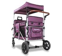 Bollerwagen Fuxtec CTXL900 Morado - Supremo Deluxe: Potencia en Grandes Dimensiones, Carro de jardín de 4 plazas, Asiento extraíble, Transporte, Playa, Tirar o Empujar, Capacidad de Carga 75 kg