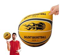 Bollisate Baloncesto Balón Silencioso de Bote Suave, Talla 7, Baloncesto Silencioso, Espuma de Alta Densidad, Balón de Entrenamiento Interior con Regate Seguro, para Niños y Adultos