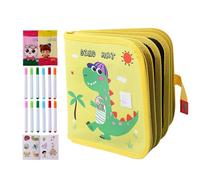 Bollisate Cuaderno Reutilizable para Escribir y Borrar,Pizarra Portátil de Dibujo | Cuaderno Educativo de Actividades - para Preescolar, Jardín de Infancia, Guardería, Hogar, Aula, Educación en Casa,