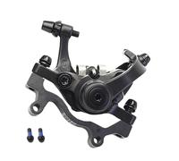 Bollisate Pinza de freno trasero, pinzas de freno de disco - Calibradores de freno de disco hidráulico - Adaptador de aleación de aluminio ajustable, parte de reemplazo profesional para bicicletas de