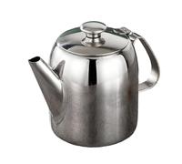 Bollitore per Acqua Calda - Teiera in Acciaio Inossidabile con Manico e Coperchio Sigillato | Dispensador di Bevande Antisgocciolo 32/48oz | Filtro per Foglie di Tè, Caraffa per Acqua Fredda, Macchina