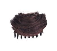 Bollo sintético Extensión de peluca desordenada Donut Claw Clip Bun Moño rizado ondulado desordenado damas for reuniones fiesta diarias Pieza de Pelo de Moño Desordenado
