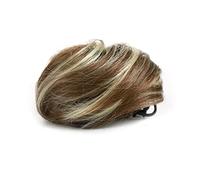 Bollo sintético Extensión de peluca desordenada Donut Claw Clip Bun Moño rizado ondulado desordenado damas for reuniones fiesta diarias Pieza de Pelo de Moño Desordenado