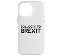 Bollocks a Brexit Remainer Reino Unido permanecen en Meme de la UE Carcasa para iPhone 14 Pro MAX