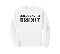 Bollocks a Brexit Remainer Reino Unido permanecen en Meme de la UE Sudadera