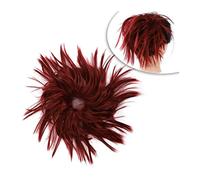 Bollos desordenados de cabello humano Extensión de cabello con moño desordenado, con banda de goma elástica, moño ondulado, moño sintético, extensiones de cola de caballo for mujer Pieza de pelo de mo