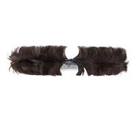 Bollos desordenados de cabello humano Pieza de pelo de moño desordenado, moño Updo, peine lateral, moño de pelo con Clip for mujer, estilos cortos naturales ajustables, piezas de pelo de moño fáciles