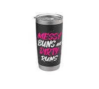 Bollos desordenados y carreras sucias Muddy Race Mud Run Vaso térmico de acero inoxidable de doble pared