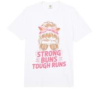 Bollos Resistentes al Barro para niñas, Carreras duras, desordenados, Queen Mudding Buddies Comfort Colors Adult Heavyweight T-Shirt