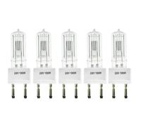 BOLLUMA 5X Bombilla Halógena de Tungsteno Fresnel 1000W, Lámparas Halógenas, Luz Cálida 3200K 230V, Luz de Tungsteno Fresnel Continua para Fotografía de Productos, Películas, Publicidad