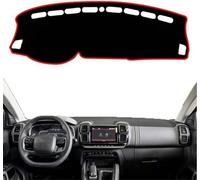 BOLNEY Alfombrilla Antideslizante para salpicadero para Citroen C5 Aircross 2017-2020 Alfombrilla Negra para salpicadero