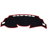 BOLNEY Alfombrilla Antideslizante para salpicadero para Nissan Qashqai J11 2014-2018 Alfombrilla Negra para salpicadero