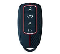 BOLNEY Funda de Silicona para la Llave del Coche para Chery Tigo 7 8 Pro MAX Omoda C5 Tigo 7 8 Plus Arrizo 5 Plus, Carcasa Protectora, Accesorios Interiores