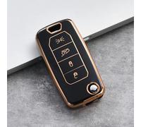 BOLNEY Funda de TPU para Llave de Coche, Funda Protectora, Funda, Llavero para Jeep Renegade Compass 2016-2019. Piezas para Llavero de Coche.