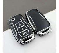 BOLNEY Funda de TPU para Llave de Coche, Funda Protectora, Funda, Llavero para SsangYong Kyron 2, Sanka Actyon Korando Tivoli, Piezas para Llavero de Coche