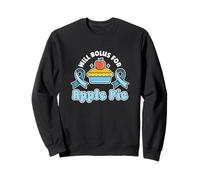 Bolo para El Humor Diabético del Pie De Manzana Tipo 1 2 Insulina De La Diabetes Sudadera