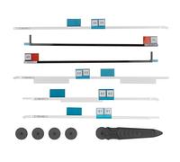 Boloest Tiras Adhesivas de Repuesto para Pantalla LCD, Kit de reparación Profesional Compatible con Apple iMac de 21.5” A1418 Retina 2012-2015 (con Herramienta de Apertura)