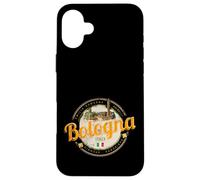 Bolonia Emilia-Romagna con Pasta Italia Recuerdo Vintage Carcasa para iPhone 16 Plus