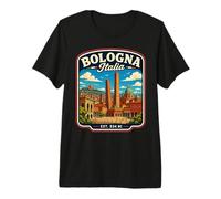 Bolonia Italia Vacaciones Bolonia Viaje Familiar a Bolonia Camiseta Premium