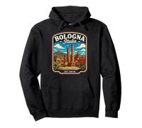 Bolonia Italia Vacaciones Bolonia Viaje Familiar a Bolonia Sudadera con Capucha
